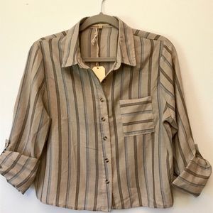 ***SOLD***Long Sleeve Crop Top